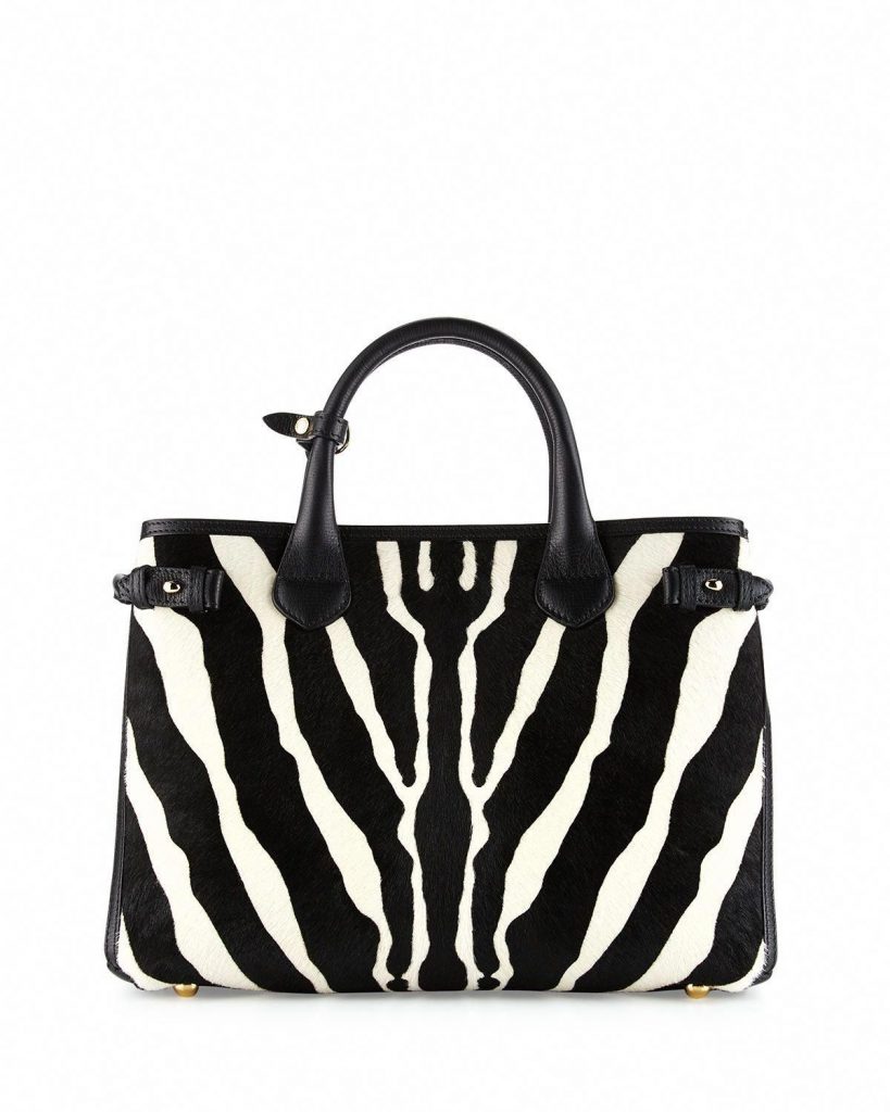 White Zebra Handbag